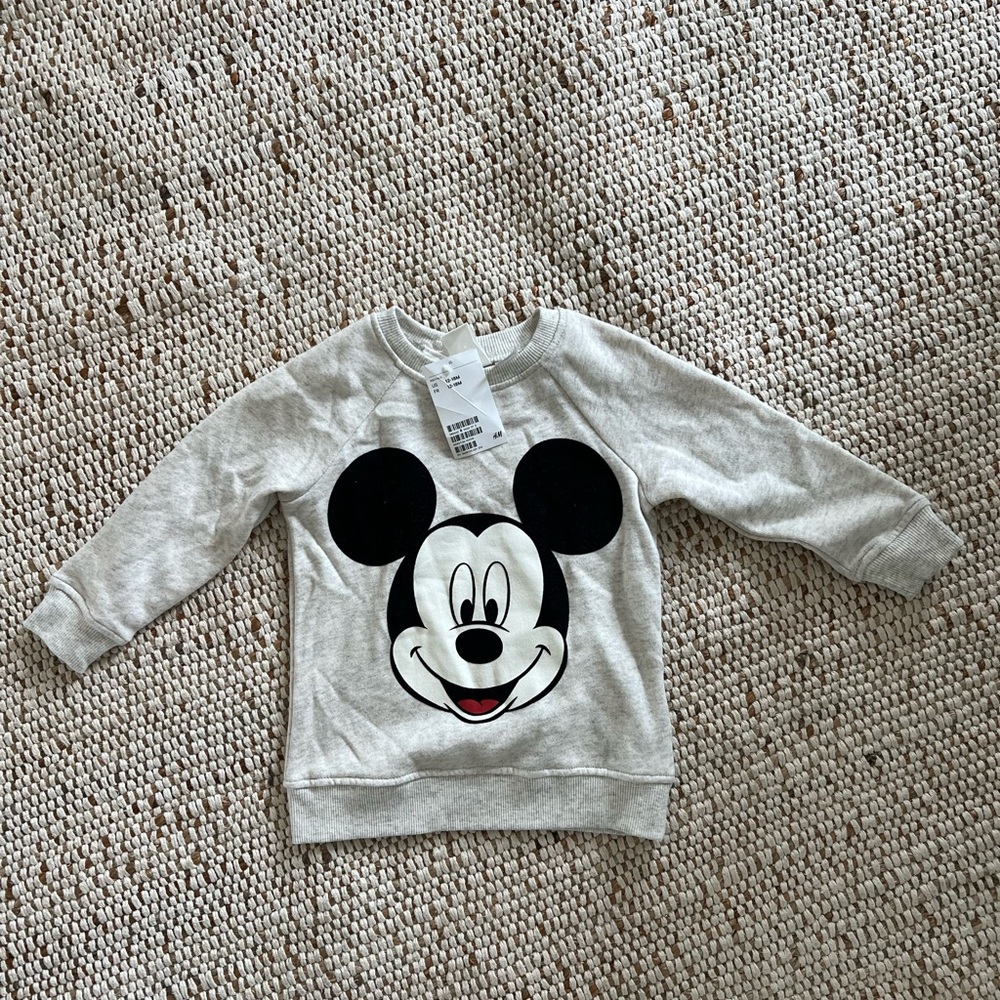 H&M toddler, Mickey Mouse sweater new with tags